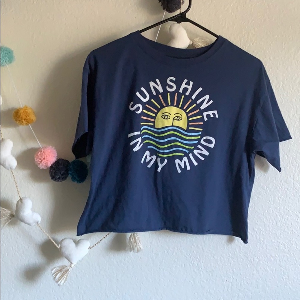 Sunshine in My Mind Crop Top